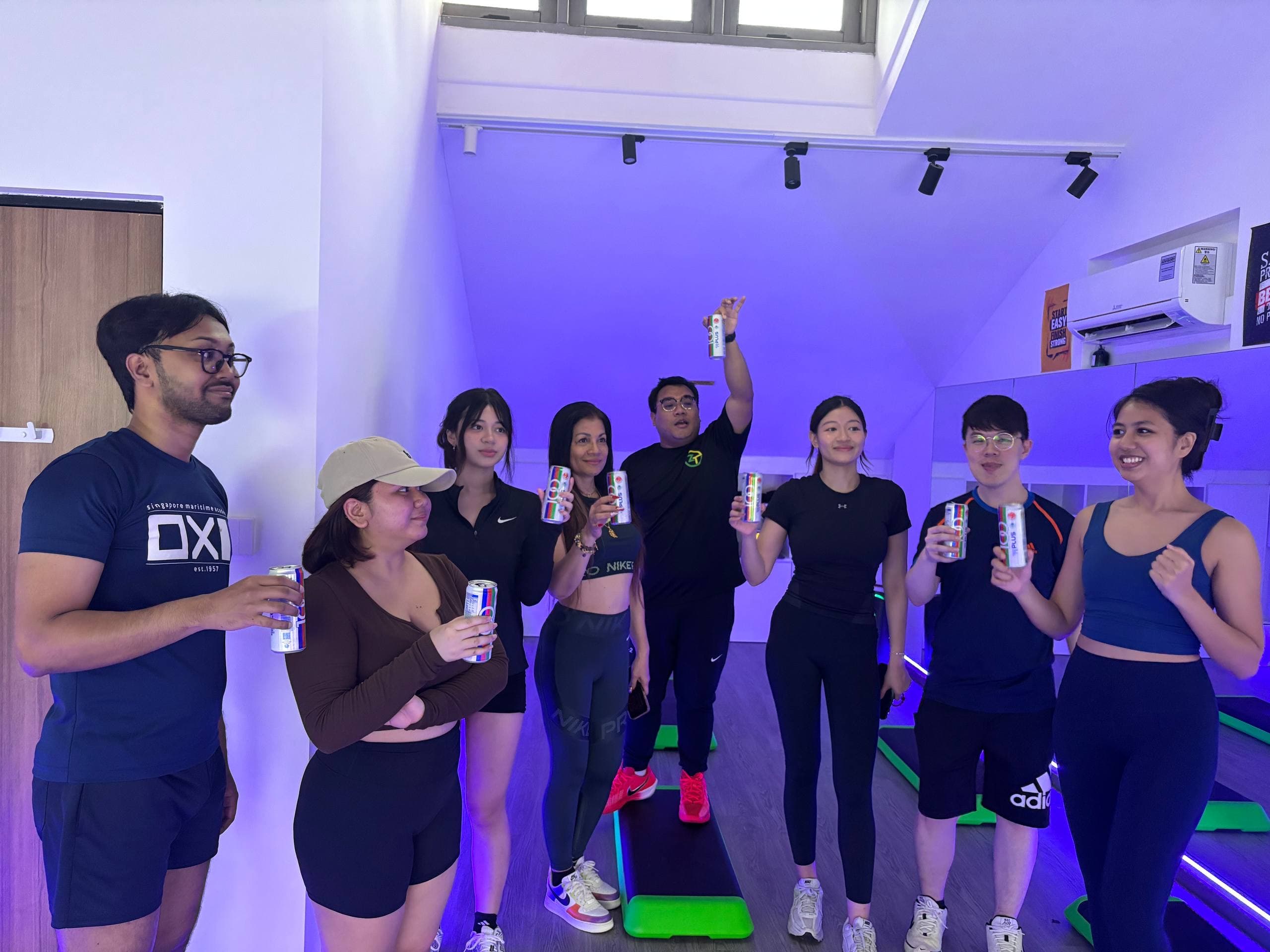 One Step Fitness class