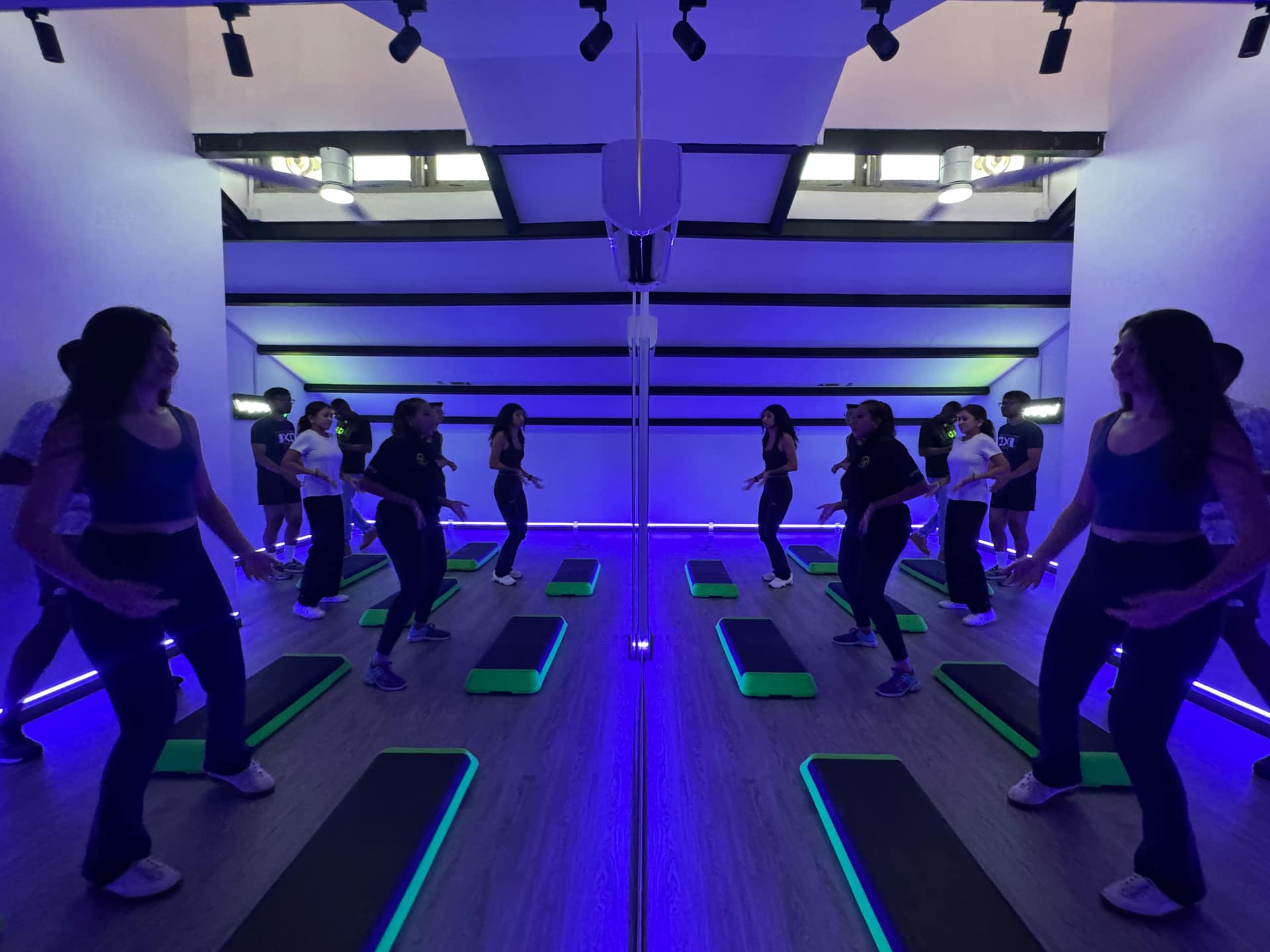 Dance fitness session